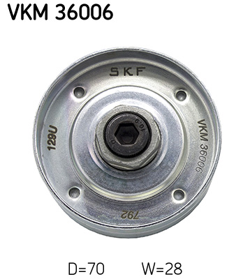 SKF Feszítőgörgő, hosszbordás szíj VKM36006_SKF